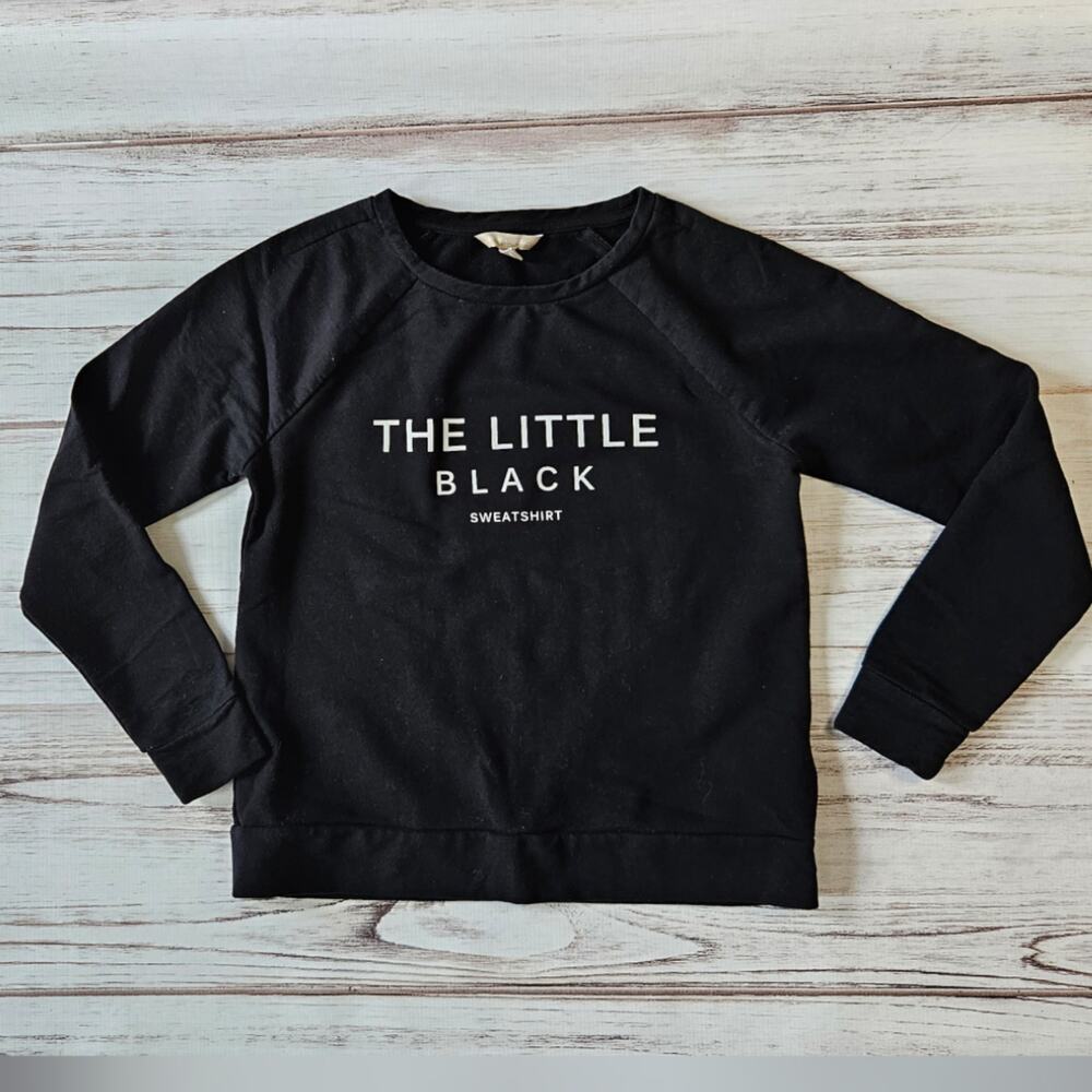 Banana Republic Factory The Little Black Sweatshirt sz Small
